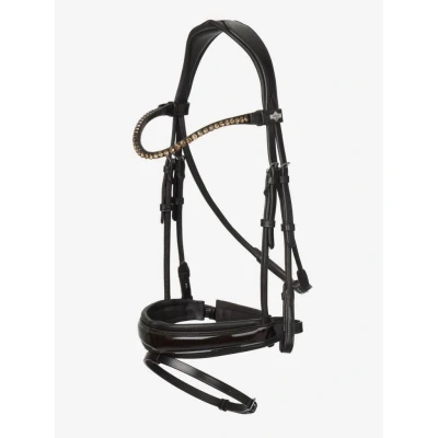 Image de LeMieux Bride Kudos Patent Dressage Marron