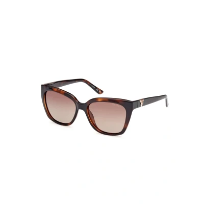 Afbeelding van Guess Zonnebril, Dames, Maat: One Size, Havanna dunkel