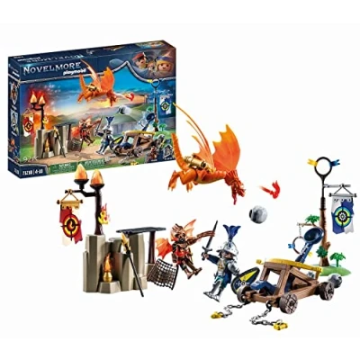 Afbeelding van Playmobil Novelmore VS Burnham Raiders Tournament Grounds Speelgoed voor kinderen, Maat: One Size, Multi coloured