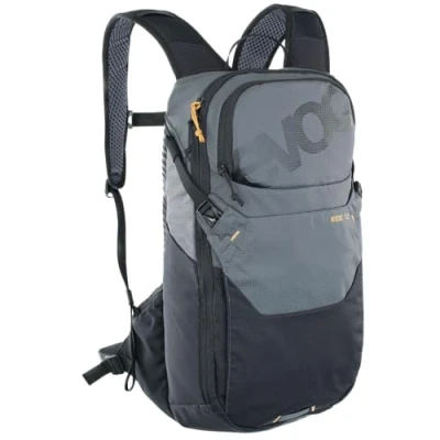 Afbeelding van EVOC Ride 12 MTB rugzak zonder bescherming volwassenen unisex zwart/grijs