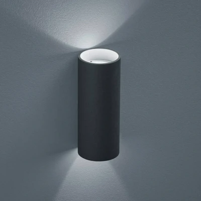 Afbeelding van Helestra Swift LED buitenwandlamp grafiet IP65