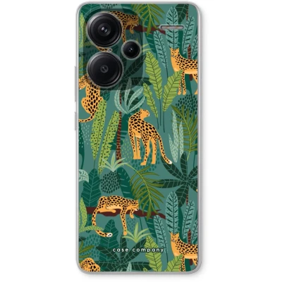 Afbeelding van Case Company® hoesje geschikt voor Xiaomi Redmi Note 13 Pro plus Luipaard 2 Soft Cover Telefoonhoesje Bescherming aan alle Kanten en Schermrand