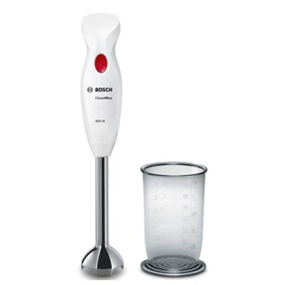Image de Bosch CleverMixx MSM24100 Mixeur à main blanc/rouge