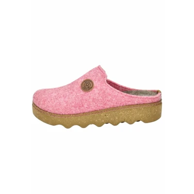Afbeelding van Rohde Pantoffels pink, Dames, Maat: 39, Pink Vilten schaapswol