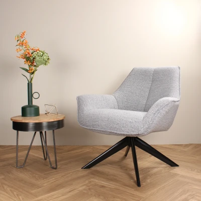 Afbeelding van Miron draaifauteuil grijs