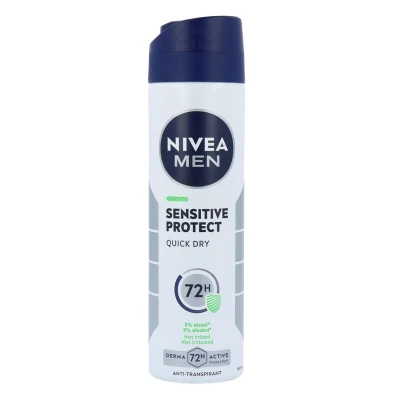 Afbeelding van Nivea Men Sensitive Protect Deodorant Spray Voordeelverpakking 6x150ML
