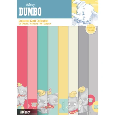 Afbeelding van Dumbo Coloured Card A4 Pack