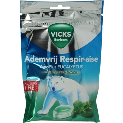 Afbeelding van Vicks Ademvrij Eucalyptus Suikervrij 72 gr