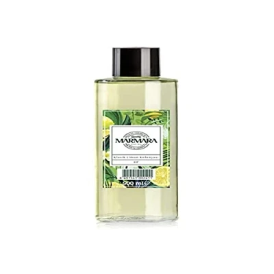 Image de MARMARA Limon Kolonya 80 Flacon verre splash 500 ml Eau de Cologne Après rasage parfum Citron Classic pour femme et homme