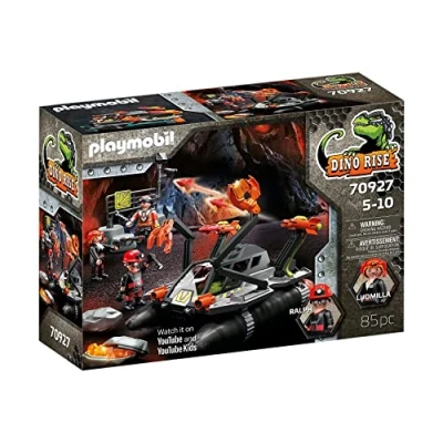Image de PLAYMOBIL Dino Rise 70927 Navette de démolition la Comet Corp.