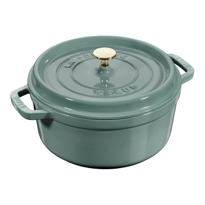 Afbeelding van Staub Cocotte 24 Cm 3,8 L Eucalyptus