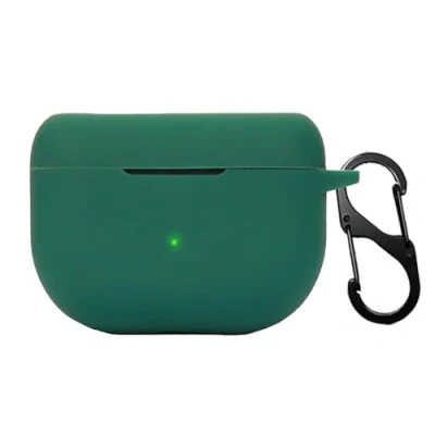 Afbeelding van GIOPUEY Hoesjes compatibel met Jabra Elite 10/10 Gen 2/Elite 8 Active/8 Active 2, siliconen hoes, lichtgewicht, schokbestendig, draagbaar, legergroen