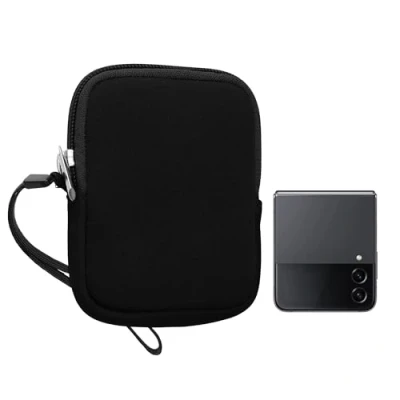 Afbeelding van kwmobile telefoon tasje universeel voor vouwbare smartphone XXS 3 / 3,5&quot; hoesje van 10 x 8 2 cm Mini portemonnee