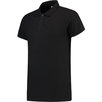 Afbeelding van Tricorp Poloshirt Casual 201005 180gr Slim Fit Zwart Maat M