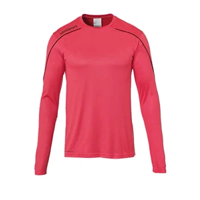 Afbeelding van Uhlsport Stream 22 Voetbalshirt Lange Mouw Kinderen Roze / Zwart Maat: 140
