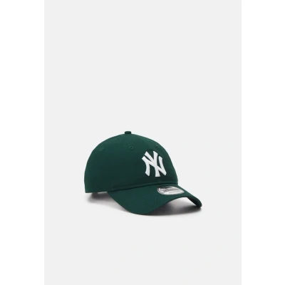 Afbeelding van New Era League Essential 9TWENTY Unisex Pet, Maat: One Size, Dark green/white