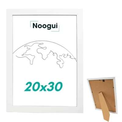 Afbeelding van Houten fotolijst 20 x 30 cm, zwart, ideaal voor foto&#039;s en certificaten, cm