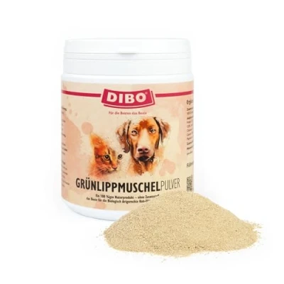 Afbeelding van Dibo Honden Voersupplement Groenlipmosselpoeder 400g