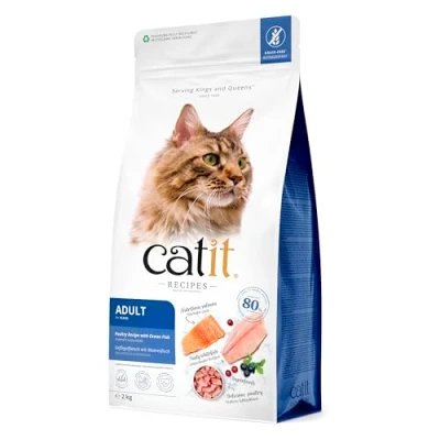 Afbeelding van 2g Catit Recipes Adult Vis droogvoer voor katten