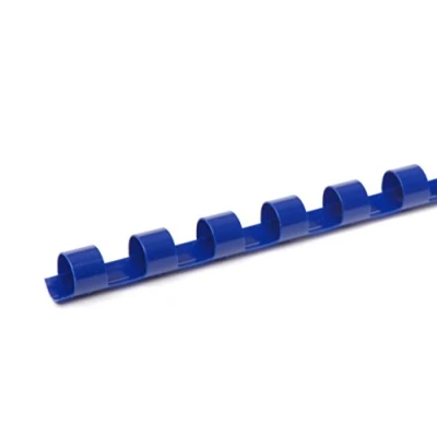 Afbeelding van Pavo 100 stuks kammen van kunststof, 8 mm, blauw