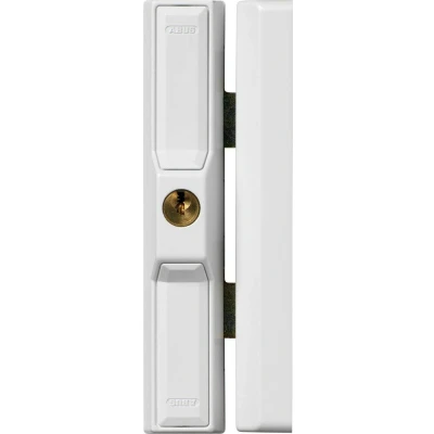 Afbeelding van ABUS Dakraamslot 133x40x49 mm wit incl 2 sleutels