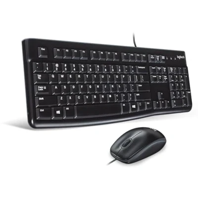 Image de Logitech Desktop MK120 ensemble clavier et souris allemand
