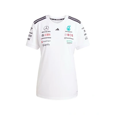 Afbeelding van adidas Performance MERCEDES AMG PETRONAS FORMULA ONE TEAM DRIVER SHIRT Dames Wit S