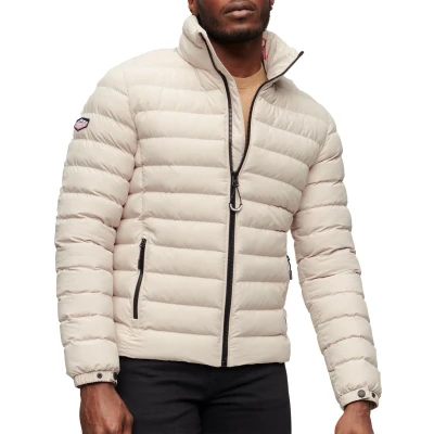 Afbeelding van Superdry FUJI Printed Padded Winterjas, Heren, Maat: Medium, Chateau gray