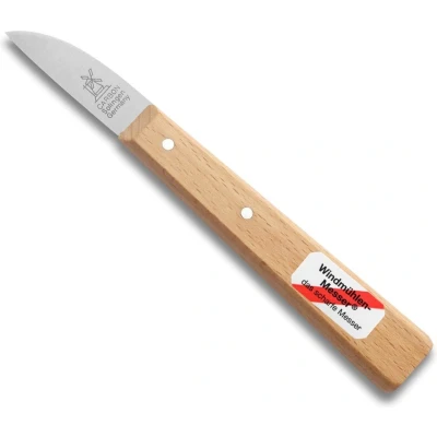 Afbeelding van Robert Herder Molenmes Schilmesje Tuinbouwmesje Bloemenmesje 14 cm Carbonstaal Heft Be...