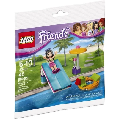 Afbeelding van LEGO Friends waterglijbaan polybag zakje 30401