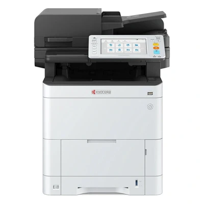 Image de Kyocera ECOSYS MA4000CIFX Imprimante multifonctions couleur laser Legal (216 x 356 mm)/A4 (210 297 mm) (original) A4/Legal (support) jusqu&#039;à 40 ppm (copie) (impression) 450 feuilles 33.6 Kbits/s USB 2.0, Gigabit LAN,