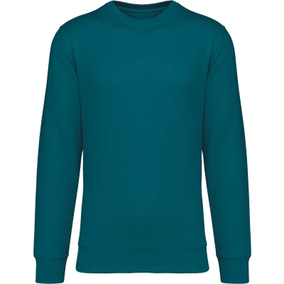 Afbeelding van Native Spirit Ecologische uniseks sweater met ronde hals NS400 Peacock Green