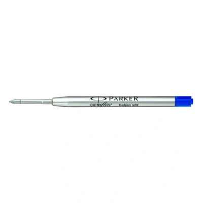 Image de PARKER recharge bille Quinkflow, pointe large, bleue, blister X 1