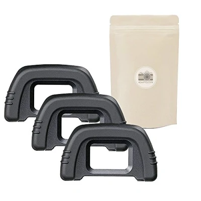 Image de Lot de 3 œilleton DK21 en caoutchouc pour viseur Nikon type DK 21