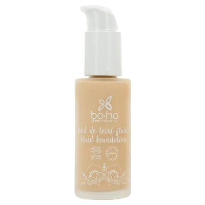 Afbeelding van Boho Vegan Liquid Foundation 02 Ivory (30 ml)