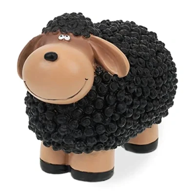 Afbeelding van Relaxdays, Decoratie voor buiten, Schapen tuinfiguur