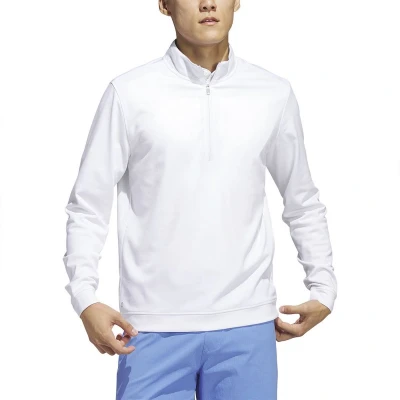 Afbeelding van adidas Golf MEN Authentic Sweater, Heren, Maat: Small, White