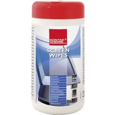 Afbeelding van Kontakt Chemie 31980 AA Screen Wipes reinigingsdoekjes Inhoud: 100 stuk(s)