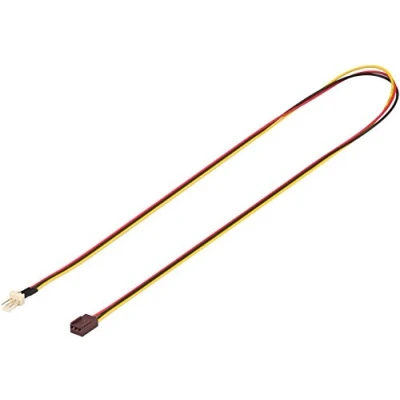 Afbeelding van 3 polige ventilator kabel 0.6 m Goobay