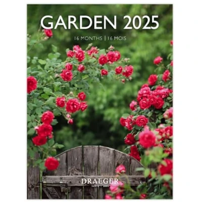 Afbeelding van Kleine wandkalender, 14 x 18 cm, 2025, september 2024 tot december tuin