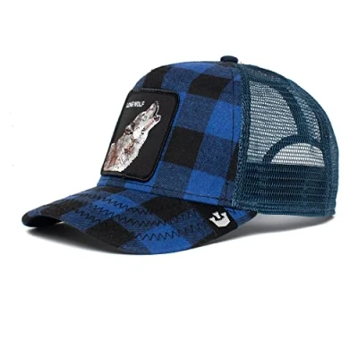 Afbeelding van Goorin Bros CODE BLUE LONE WOLF Pet, Heren, Maat: One Size, Blau