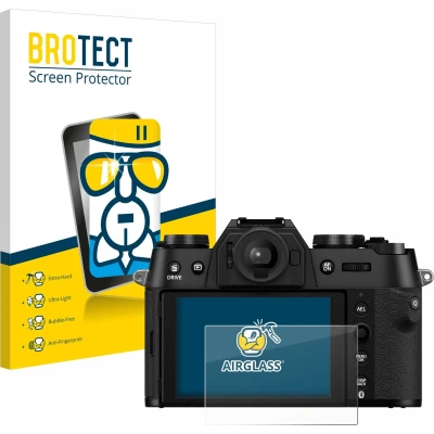 Afbeelding van BROTECT Screenprotector voor Fujifilm X T50 Folie Beschermfolie Beschermglas transparant