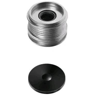 Afbeelding van HELLA 9XU 358 038 571 Dynamovrijloop 42,5 Met kap OPEL: Zafira B, Vectra C Caravan, Signum CC, SAAB: 9 3 Convertible