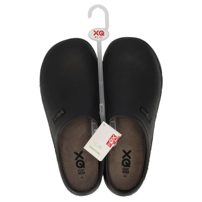 Afbeelding van Xq Footwear Tuinklomp Heren Zwart Schoenklompen 42