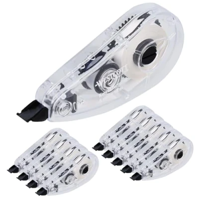 Afbeelding van Westcott E 743918 00 10 correctierollen Corrigerende muis met witte correctielaag m x 5 mm Nauwkeurig, zeer dekkend en direct beschrijfbaar