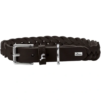 Afbeelding van Hunter Halsband Solid Education Special Zwart Hondenhalsband 55 cm
