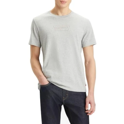Image de Levi&#039;s Homme T shirt Graphic Crewneck Tee, Batwing filaire Mhg, XS
