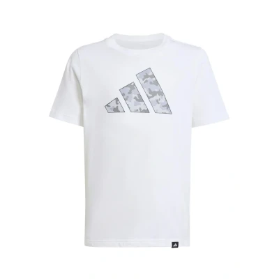 Afbeelding van adidas Mixte enfant CAMO GRAPHIC T SHIRT JUNIOR, White, 11 12 Years