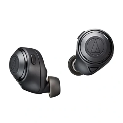 Image de Ecouteurs sans fil Bluetooth Audio Technica ATH CKS50TW avec réduction active de bruit Noir
