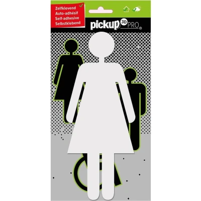 Afbeelding van Pickup Route Acryl Pro Picto Dame Wit